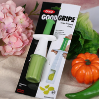 Coupe-tomates cerises et légumes en acier inoxydable, manuel, facile à nettoyer, simple, portable, outil de cuisine pour salades