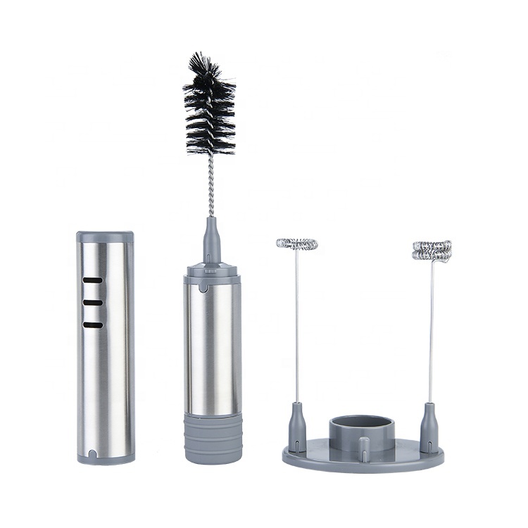 Mutilfuction Mini En Acier Inoxydable Lait Mélangeur de Lait Électrique Batteur À Oeufs