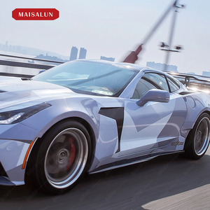 Jupes latérales en Fiber de carbone Offre Spéciale pour Chevrolet <span class=keywords><strong>Corvette</strong></span> <span class=keywords><strong>C7</strong></span> kit de carrosserie pare-chocs de voiture pièces de carrosserie de voiture de sport - Product Image 5