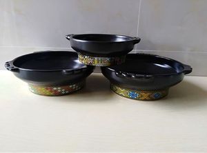 Nuovo Piatto Kifto in Ceramica Classica per Cucina Etiope <span class=keywords><strong>Taba</strong></span> con Decalcomania, Vendita Calda 2025 - Product Image 2