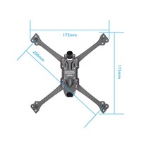 Pièces détachées pour drone FPV Racer Frame, cadre de drone D ji Mini 4k, drone aéronef eVTOL, brouilleur de drone