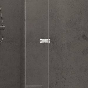 Kamalu KSW7000 70cm sin marco diseño moderno ducha a ras de suelo con puerta corredera marco inoxidable para baño o uso en hoteles - Product Image 5