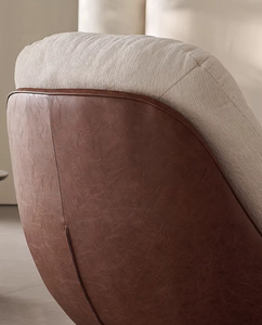 Sillón Reclinable Nórdico Moderno con Tapicería de Tela, Diseño Ecológico y Duradero para Sala de Estar, Dormitorio y Uso en Hoteles - Product Image 4