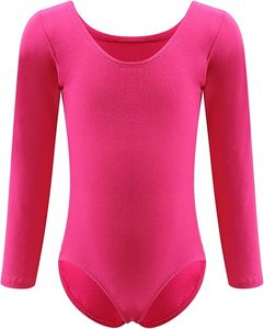 Maillot de Ballet Tipo Camisola para Niñas – Maillot de Danza de Algodón Suave con Tirantes Ajustables y Forro Completo en la Parte Delantera - Product Image 2