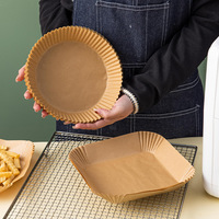 Papiers de cuisson carrés jetables écologiques antiadhésifs et résistants à la graisse pour friteuse à air chaud, compatibles four – Meilleures ventes