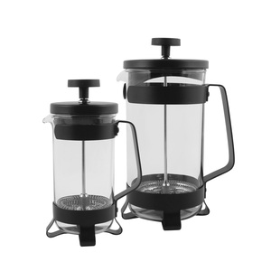 แก้วบอโรซิลิเกตหนาทนความร้อนทำจากสเตนเลสสตีลสำหรับชงกาแฟฝรั่งเศส - Product Image 2