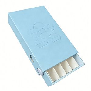 Custom Logo Matt Lamination UV Coating Drawer Style Packaging 1g 2g Rigid <b>Box</b> Disposable <b>Empty</b> <b>Box</b> with Child Resistant Button - Product Image 5