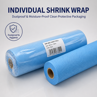 Rouleau de draps médicaux jetables bleus, hygiéniques, imperméables en PP non tissé, certifiés CE Classe I, vente en gros de l'usine Zhengcheng
