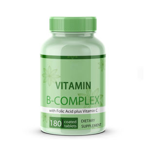 <span class=keywords><strong>Vitamina</strong></span> B-Complejo Ácido fólico <span class=keywords><strong>Vitamina</strong></span> C Tabletas para suplemento sanitario - Product Image 1