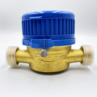 Ningshui China Supply Iso4064 Single Jet Dry Type Class B Cold/Hot Brass Water Flow Meter/Water Meter