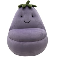 Moderner bequemer liegender Stoff Puffy Lounge Chair für Kinder Einzels ofa Sessel zur Entspannung in der Villa Wohnzimmer