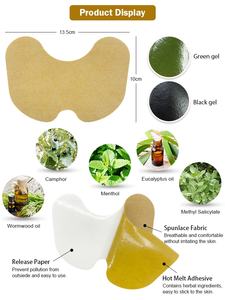 Parche de rodilla con ingredientes naturales de yeso a base de hierbas de acción rápida 2025 más vendido para aliviar el dolor, parches nasales y corporales para la boca - Product Image 5