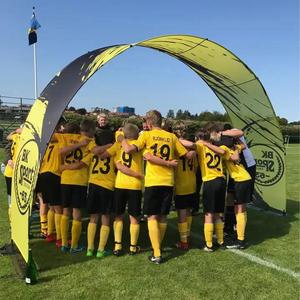 In đầy đủ màu sắc di động ngoài trời mang nhãn hiệu lớn biểu ngữ cung vòm với vải co giãn cho các sự kiện tiếp thị - Product Image 3