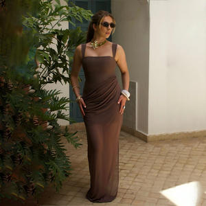 Abiti Estivi Eleganti e Sexy con Spalline Sottili, Design Plissettato e Schiena Scoperta - Product Image 6