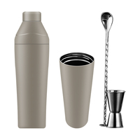 Shaker isolé sous vide Barman Multi-Function 3-Piece Cocktail Shaker Set-Isolé & Design Ergonomique