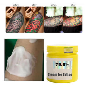 Crema Reparadora de Tatuajes, Ungüento Permanente para Maquillaje, Suministros para Tatuajes, Crema para Micropigmentación Coreana Amarilla - Product Image 1