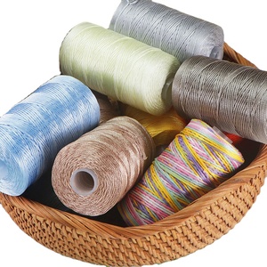 Corde à tricoter en polyester Crochet Corde en <span class=keywords><strong>coton</strong></span> <span class=keywords><strong>Macramé</strong></span> Cordon en nylon 3 brins 100% polyester <span class=keywords><strong>Macramé</strong></span> - Product Image 1