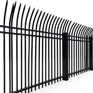 Cerca Metálica Galvanizada de Acero Zincado de Alta Calidad Resistente a la Intemperie <span class=keywords><strong>para</strong></span> Separación de Terrenos Agrícolas y Exteriores - Product Image 1