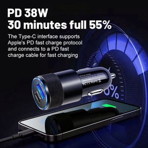 Guaranteed 38w Car Charger for Phone Quick Charge 3.0 Fast Charging Car 2 Port Usb Charger Adapter with Box Packing - Product Image 6