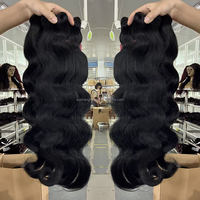 Extensions de Cheveux Humains Ondulés Naturels Grade 12A, Paquets de Cheveux Bouclés, Cuticules Alignées, Cheveux Indiens Bruts Vierges Non Traités, Vente en Gros