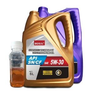 Huile moteur synthétique intégrale <span class=keywords><strong>API</strong></span> <span class=keywords><strong>SN</strong></span>/CF <span class=keywords><strong>5W</strong></span>-<span class=keywords><strong>30</strong></span> à prix de gros, forte puissance, lubrifiante, pour moteurs essence et diesel, fabriquée en Chine - Product Image 1