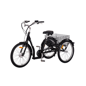 Tricycle électrique pour adultes avec <span class=keywords><strong>moteur</strong></span> <span class=keywords><strong>central</strong></span>, batterie au lithium et commande électronique intelligente - Product Image 1