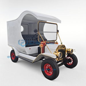 Vente directe d'usine, mini voitures rétro, voitures classiques et vintage, transport spécial, voiture classique blanche à quatre roues - Product Image 1