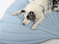 2025 nouveauté refroidissement tapis pour animaux de compagnie forme de feuille personnalisable en gros vente chaude été doit avoir