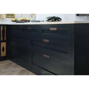 ตู้ครัวสไตล์อเมริกันโมเดิร์นสีเขียวแบบโมดูลาร์ ดีไซน์คลาสสิกแบบเชคเกอร์สีขาว ตู้สีน้ำเงิน เฟอร์นิเจอร์บ้าน - Product Image 6