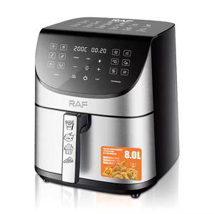 1700W air Fryer Electric Hot air Cooker 8L Capacity Fast <b>Heat</b> System 360 air Circulation Touch Control for Home Cooking - Product Image 2