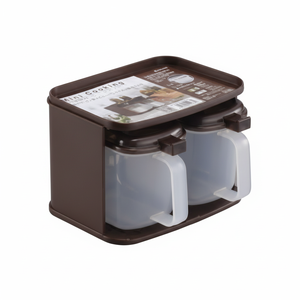 Inomata Mini bottiglia marrone per cucinare il condimento - Product Image 1