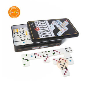 Dominó Doble Seis Puntos de Color y Nail <span class=keywords><strong>Domino</strong></span> Juego Dominó Profesional - Product Image 2
