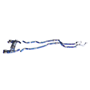Tubo de escape de titanio CSZ para BMW S55 <span class=keywords><strong>M2</strong></span> Competition/<span class=keywords><strong>M2</strong></span> CS F87 <span class=keywords><strong>2018</strong></span> 3.0L silenciador con válvula de escape - Product Image 6