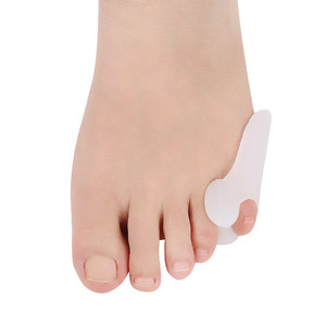 Séparateur d'orteils SEBS réglable en silicone Support orthopédique pour l'alignement des os du pied Hallux Valgus - Product Image 4