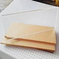 Feuille acrylique coulée transparente OLIDA écologique résistante aux UV pour publicité 3mm/5mm 1220x2440mm Service de découpe d'échantillons A4