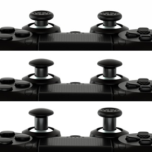 EXtremeRate จอยสติ๊กแบบถอดได้สีเงินด้าน ผลิตจากพลาสติก สำหรับ PS5 และ PS4 ทุกรุ่น - Product Image 4