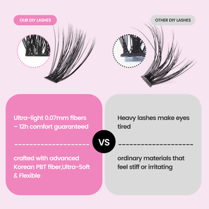 Jaunty bầu trời nóng chảy gốc 10D 20D 30D 40D cụm lông mi cho một cái nhìn táo bạo và đẹp <span class=keywords><strong>DIY</strong></span> lông mi mở rộng bộ dụng cụ - Product Image 4