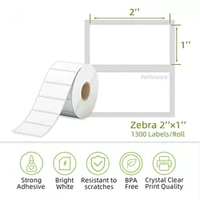 OLANTAI rouleaux de papier pour imprimante de codes à barres thermiques stratifiés de haute qualité
