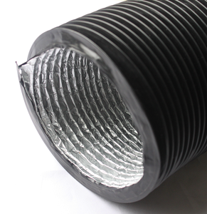 Hvac Hệ Thống Thông Gió Điều Hòa Không Khí Nhựa Trắng Pvc Linh Hoạt Ống Dẫn Khí Cao Su Air Hose - Product Image 3