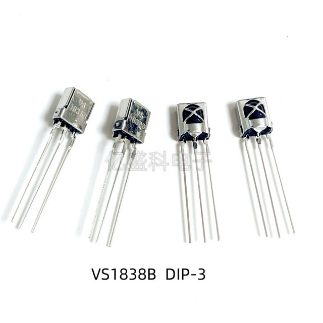 Vs1838b Infrared Receiver Module DIP-3 Universal Integrated Shielded