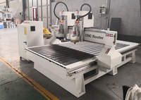 Machine à découper le bois, Double tête, deux broches, routeur CNC, prix 1325
