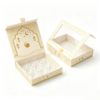 Boîte magnétique de luxe personnalisée Dubaï, emballage cadeau élégant pour dattes, Ramadan, gâteau au chocolat Medjool