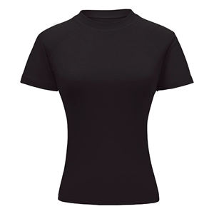 Camiseta de mujer Primavera/Verano 2025 cuello redondo, manga raglán, algodón informal - Product Image 1