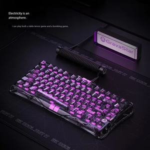 Teclado Gravastar V75 LITE con Eje Magnético, Totalmente de Aluminio, Cableado, Modo Único, para Juegos Electrónicos, con Efecto de Iluminación RGB - Product Image 5