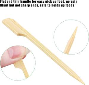 <span class=keywords><strong>Brochettes</strong></span> de bambou jetables en vrac pour <span class=keywords><strong>la</strong></span> nourriture de rue et les choix de cocktails de restauration rapide <span class=keywords><strong>brochettes</strong></span> - Product Image 3