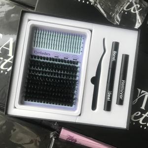 Cils en grappes pré-coupés : segments à mélanger, application DIY, volume doux pour les visites de galeries d'art et de musées - Product Image 6