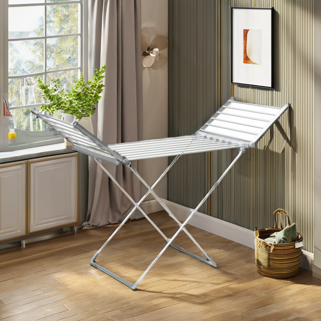 foldable clothes dryer indoor dryer heating towel baby clothes drying rack electric heated clothes dryer airer