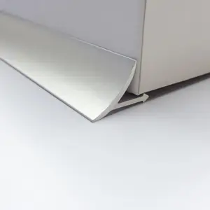 Алюминиевая яркая серебристая отделка крышки для отделки кромок плитки
