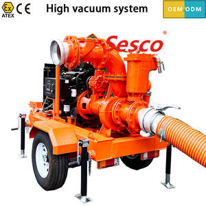 Bomba de Agua de Alto Vacío Autocebante con Motor, Personalizada de Fábrica, Soporte OEM - Product Image 1