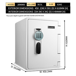 Fireproof Ammo <strong>Safes</strong> <strong>Guns</strong> <strong>for</strong> Adult Security Cassforte Hot <strong>Sale</strong> Fireproof Waterproof Safety Box Money <strong>Safe</strong> (2096WD) - Product Image 5